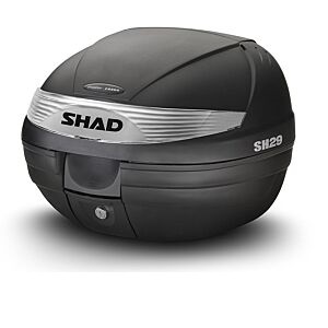 koffers en manden voor scooters